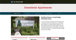Desktop Screenshot of greenbriarapt.com